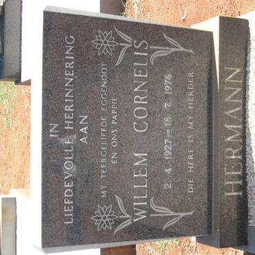 HERMANN Willem Cornelis 1927-1976