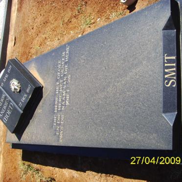 SMIT Hendrik Andries 1939-1997