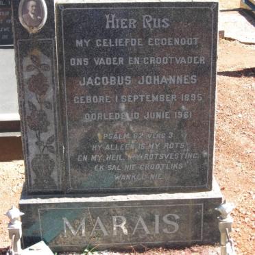 MARAIS Jacobus Johannes 1895-1961