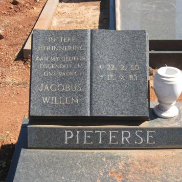 PIETERSE Jacobus Willem 1950-1983
