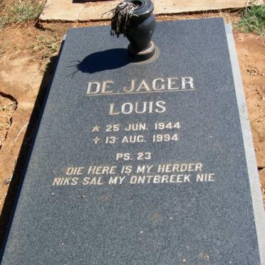 JAGER Louis, de 1944-1994
