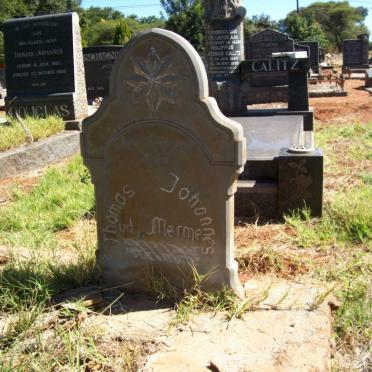 MERWE Thomas Johannes, van der