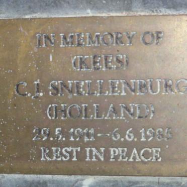 SNELLENBURG C.J. 1911-1985