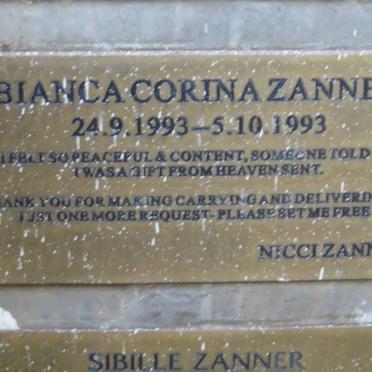 ZANNER Bianca Corina 1991-1991