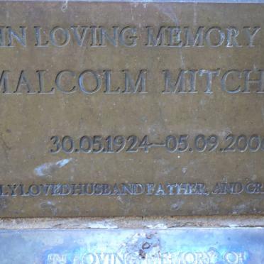 MITCHELL Malcolm 1924-2006