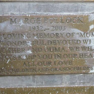 POLLOCK Marge 1932-2003