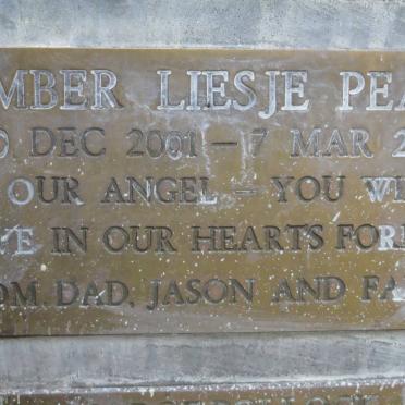 PEAKE Amber Liesje 2001-2002