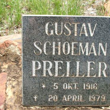 PRELLER Gustav Schoeman 1916-1979