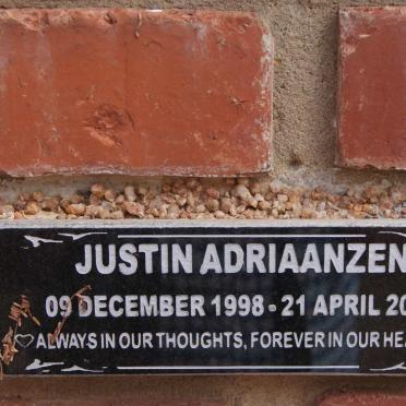 ADRIAANZEN Justin 1998-2017