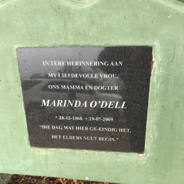 O'DELL Marinda 1960-2009