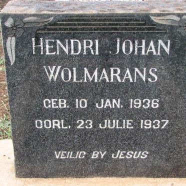 WOLMARANS Hendri Johan 1936-1937