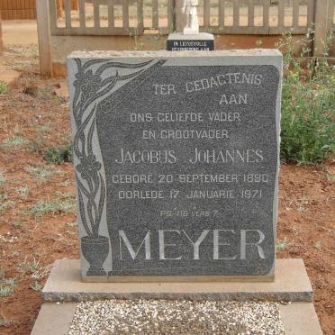 MEYER Jacobus Johannes 1880-1971