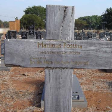 POSTMA, Martinus 1966-1998
