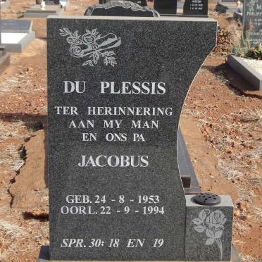 PLESSIS Jacobus, du 1953-1994