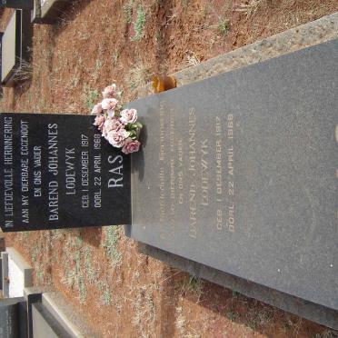 RAS Barend Johannes Lodewyk 1917-1968