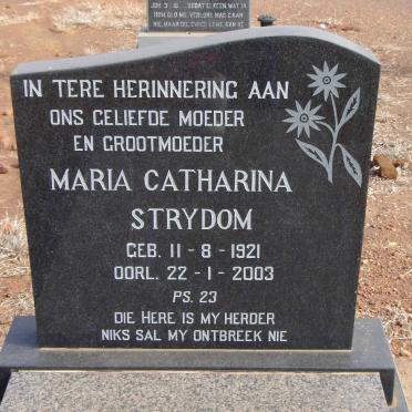 STRYDOM Maria Catharina 1921-2003