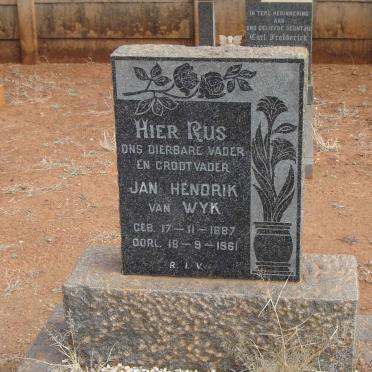 WYK Jan Hendrik, van 1887-1961