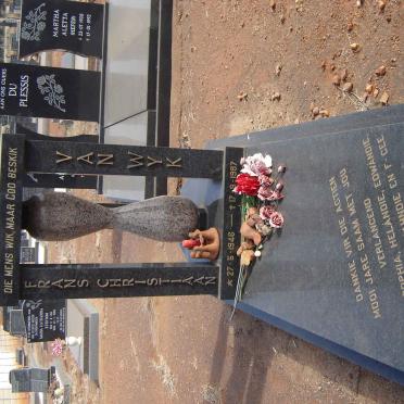 WYK Frans Christiaan, van 1946-1987