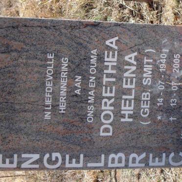 ENGELBRECHT Dorethea Helena nee SMIT 1940-2005