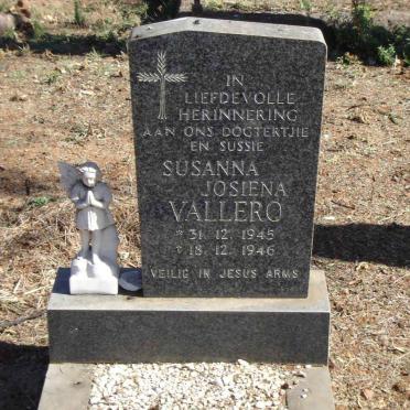 VALLERO Susanna Josiena 1945-1946