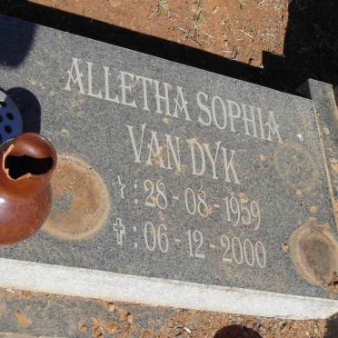 DYK Alletha Sophia, van 1959-2000 :: VAN DYK Alet -1988_2