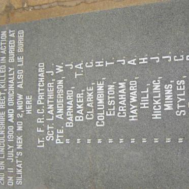 5. MEMORIAL IN REMEMBRANCE OF FALLEN SOLDIERS 1899-1902  #3