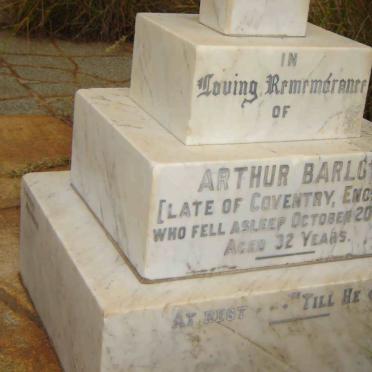 BARLOW Arthur -1901