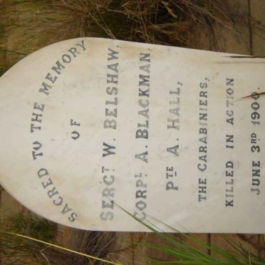 2. Carabiniers killed in action