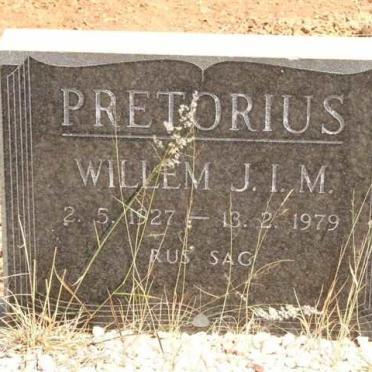 PRETORIUS Willem J.I.M. 1927-1979