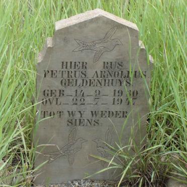 GELDENHUYS Petrus Arnoldus 1930-1947
