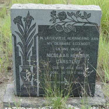 CARSTENS Nicolaas Hendrik 1885-1949