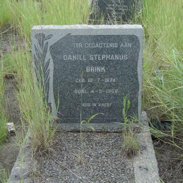 BRINK Daniel Stephanus 1874-1958