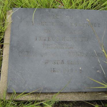 FERREIRA Petrus Hendrik  1888-195?