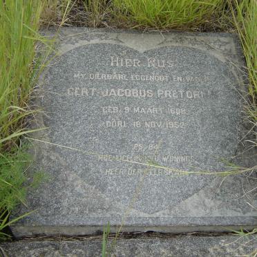 PRETORIUS Gert Jacobus 1888-1952