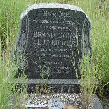 KRUGER Brand Douw Gert 1895-1956