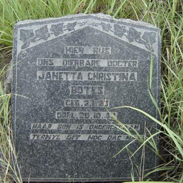BOTES Janetta Christina 1923-1942