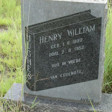 HUGHES Henry William 1892-1952