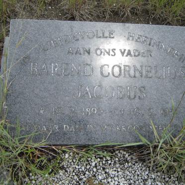 THERON Barend Cornelius Jacobus 1893-195?