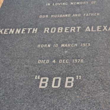 ALEXANDER Kenneth Robert 1913-1978