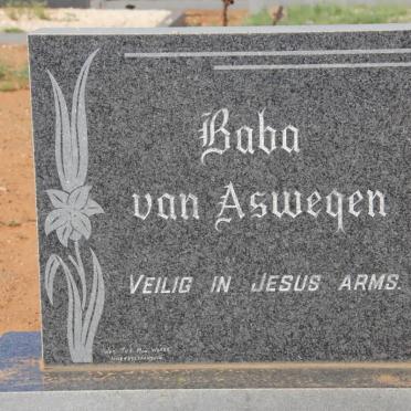 ASWEGEN ?, van
