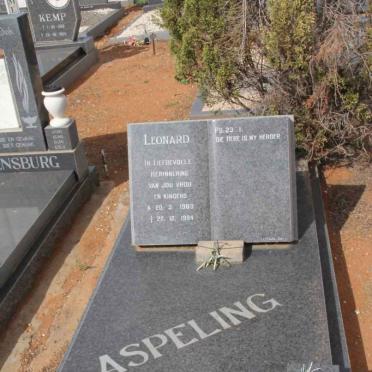 ASPELING Leonard 1963-1994