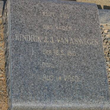ASWEGEN Hendrik J.J., van 1910-
