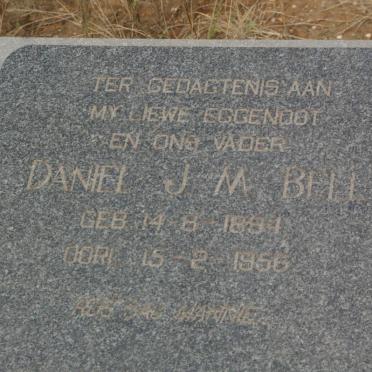 BELL Daniel J.M. 1894-1956