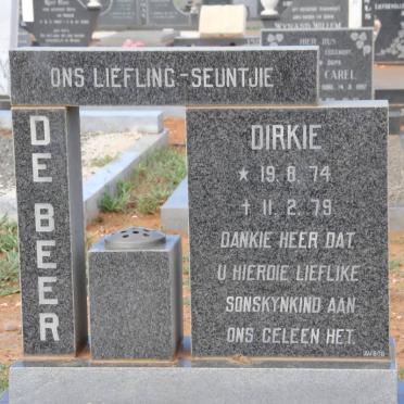 BEER Dirkie, de 1974-1979
