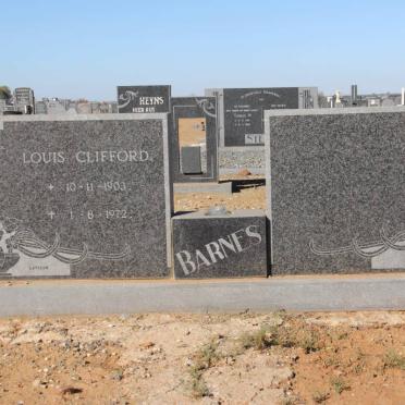 BARNES Louis Clifford 1903-1972