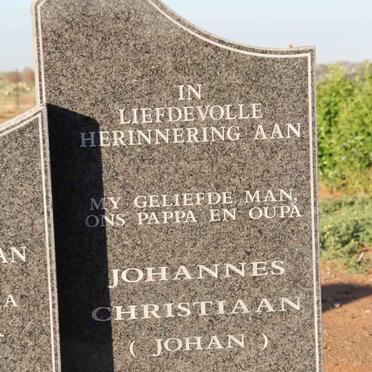 BARNARD Johannes Christiaan 1941-1998