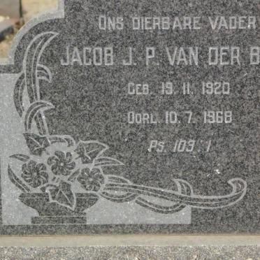 BANK Jacob J.P., van der 1920-1968 &amp; Hester C. MOMBERG 1913-2007 