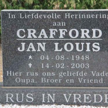 CRAFFORD Jan Louis 1948-2003