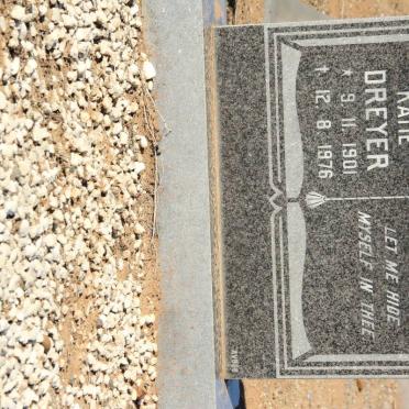 DREYER Katie 1901-1976
