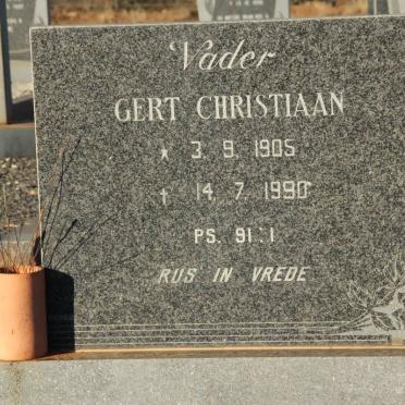 EMMENIS Gert Christiaan 1905-1990